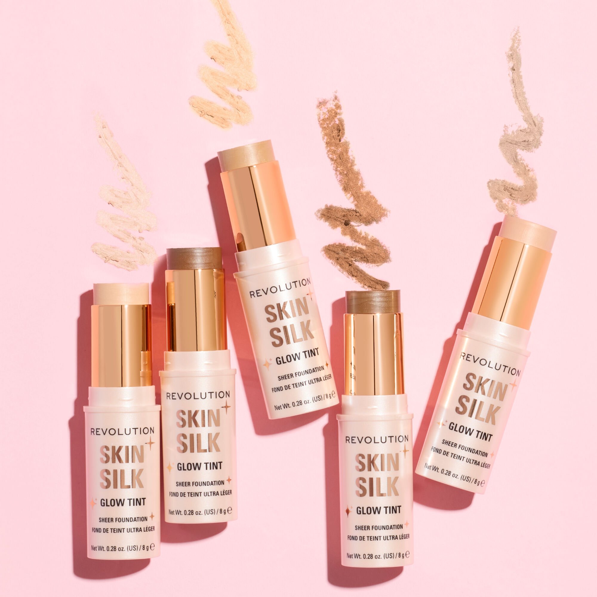 Revolution Skin Silk Glow Tint Sheer Foundation Stick